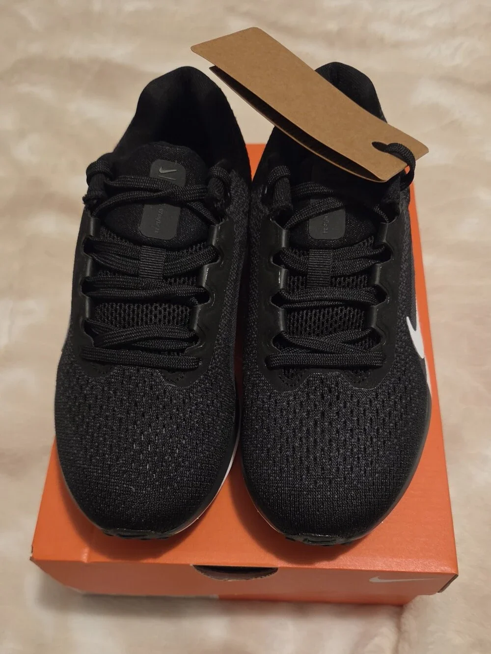 Nike Black and White Women's Air Running Sneakers